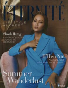 Éternité Magazine: Cloud Landing Collection, Designer Tran Thien Khanh and Photographer Tran Dinh Thuc Doan.