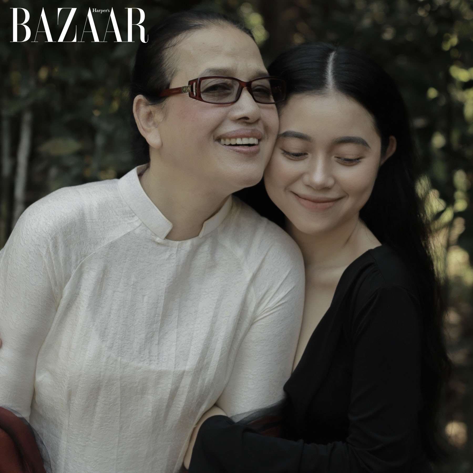 Painter Boi Tran and her daughter, Thuc Doan