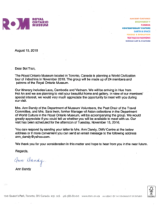The Largest Museum in Canada: The Royal Ontario Museum and Its Letter to Boi Tran, or Two Ways of Holding the World