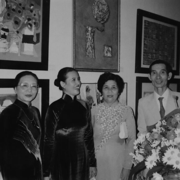 Vinh Phoi, a Pioneering Abstract Expressionist, a Loyalist to the Imperial Hue and His Handwritten Reference Letter to Boi Tran and the Art Gallery