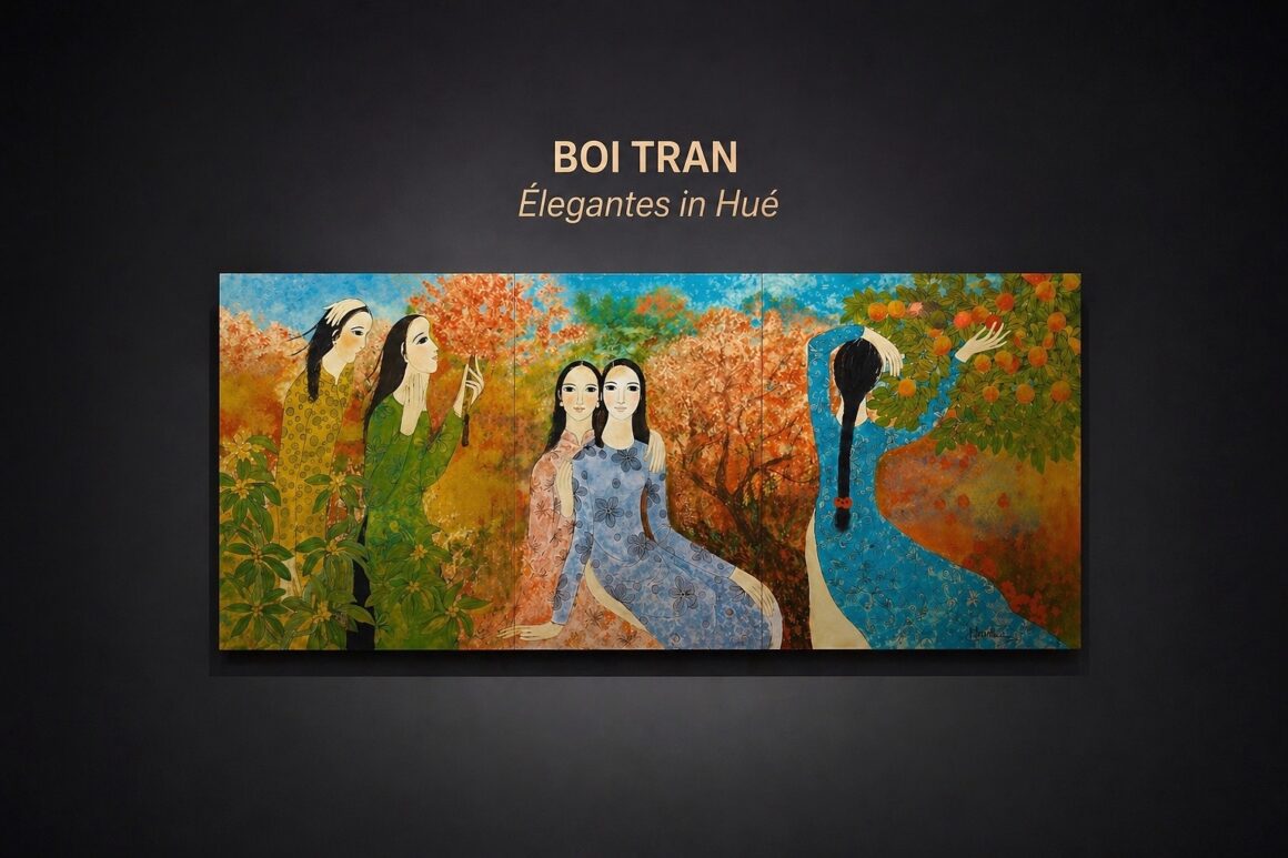 Ravenel, Vietnamese Modern Art, or the Architecture Of Elegance and the Discipline of Beauty in Boi Tran