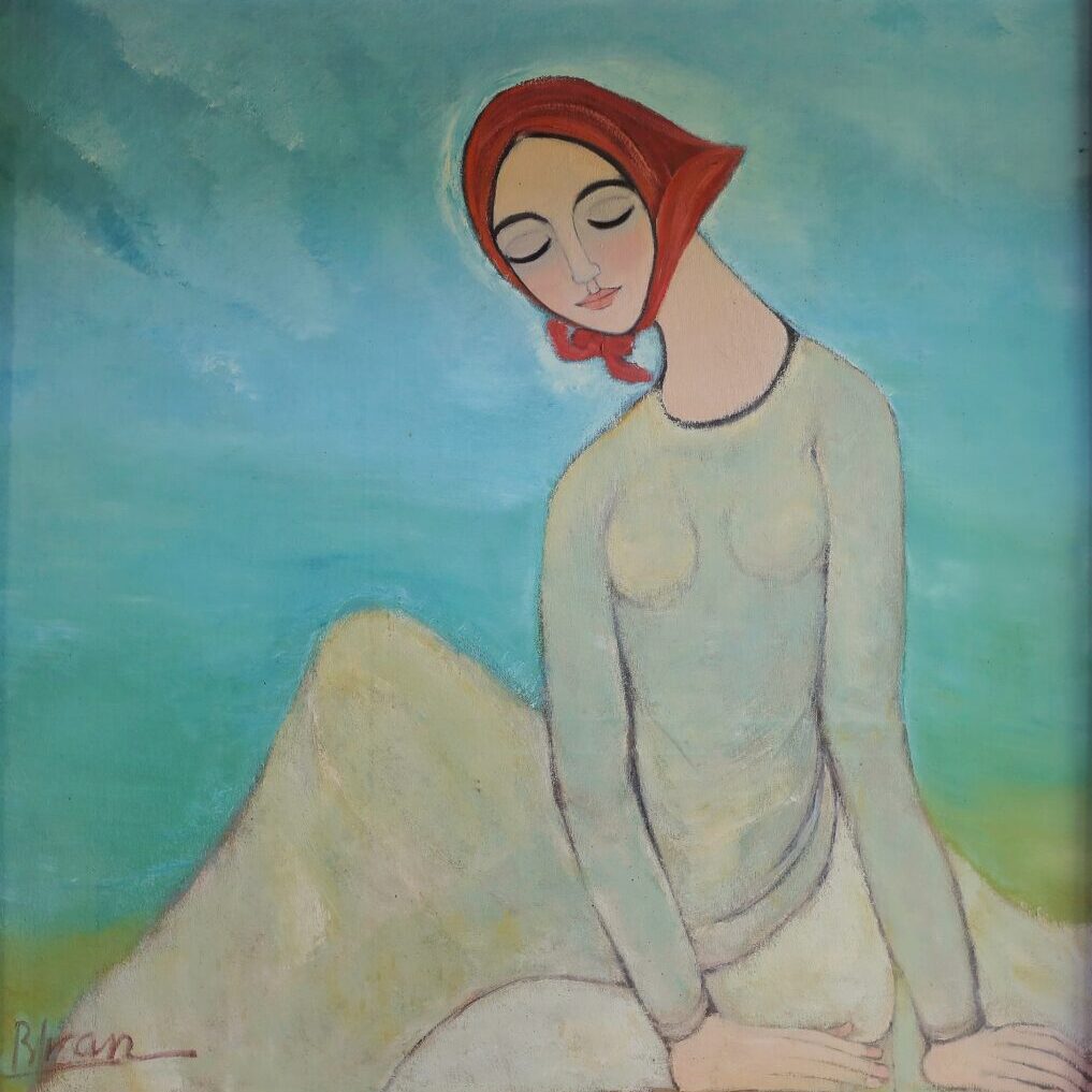 Femmes au foulard rouge (Lady with Red foulard)