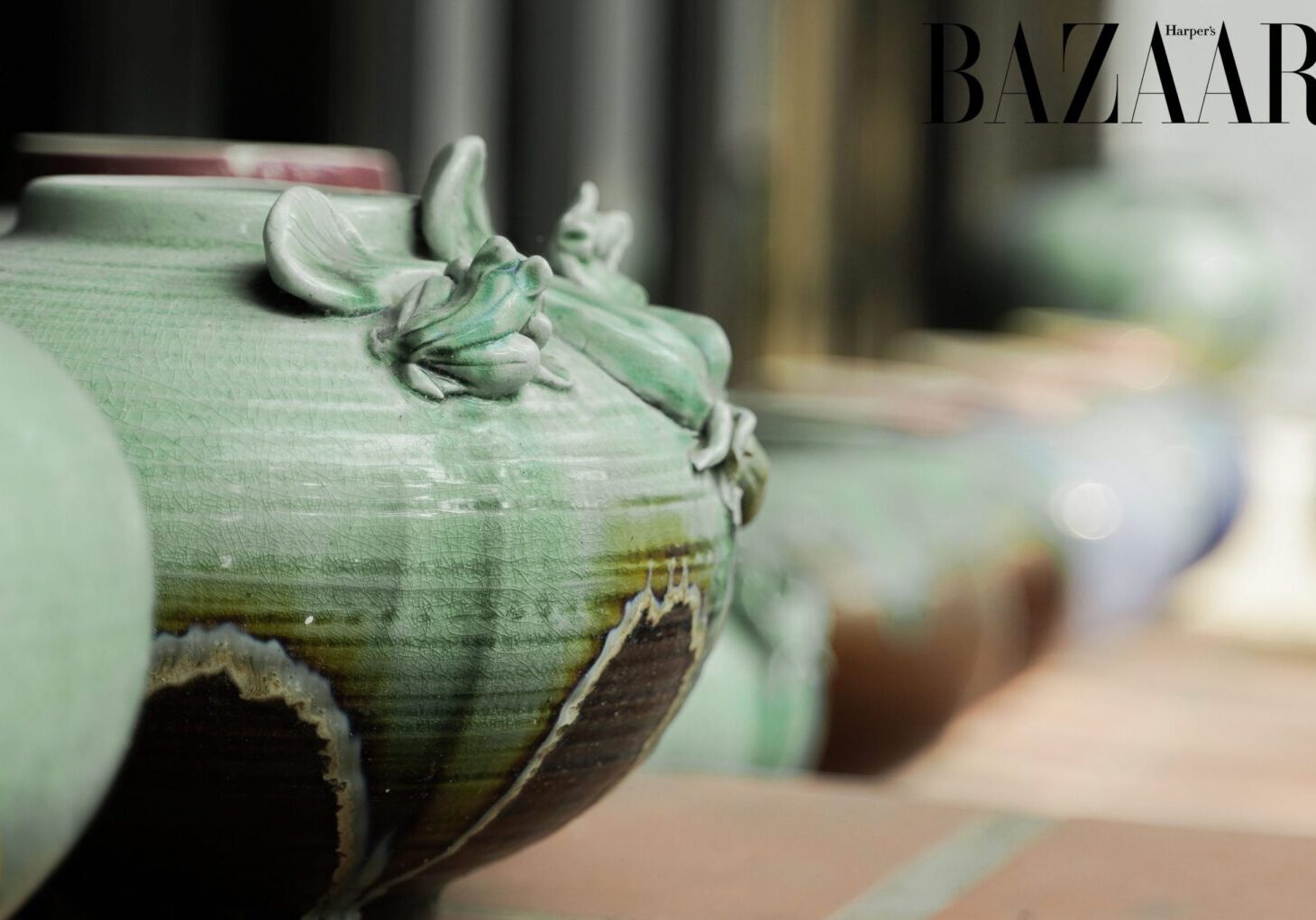 Rare antiques collected by Boi Tran over many years