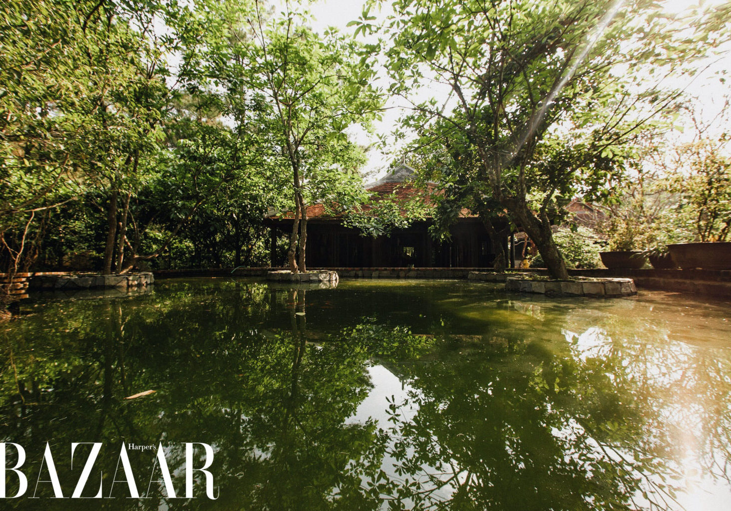 The garden house was first built around 1999