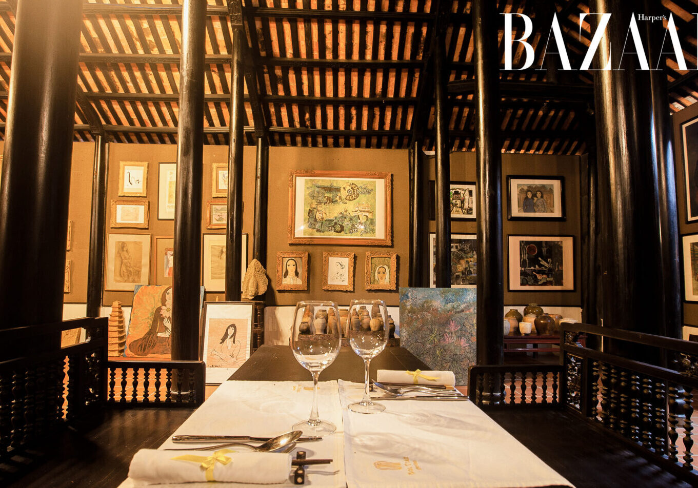 Every corner is meticulously cared for by the artist