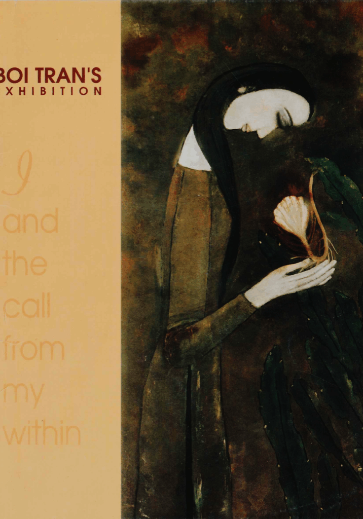 Boi Tran's Exhibition: I and the call from my within and Nguyen Trung's Expression, circa 2005.
